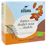 Bio friss Deglet Nour datolya, maggal, fürtösen 500 g - Biotamra
