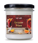 Szója illatú forralt bor gyertya 300 ml - Your Candle (szezonális termék)