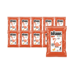 KÉSZLET 10 x Ketchup ízesítésű Dinoszaurusz kukorica chips GLOSS. BIO 4x15 g