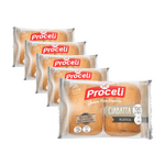 KÉSZLET 5 x  Ciabatta (gluténmentes zsemle) 120 g - Proceli