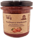 Eritrittel édesített, cukormentes eperlekvár 160 g – Vitapol