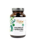 Chlorella + spirulina BIO 300 tabletta 120 g (400 mg)