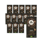 KÉSZLET 14 x Keserű 100 % kakaó BIO 50 g