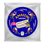 Rizspapír tavaszi tekercsekhez és tavaszi tekercsekhez gluténmentes bio (10 db) 100 g - Amaizin