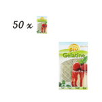KÉSZLET 50 x Zselatin lapok (12 lap) BIO 20 g