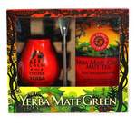 Exkluzív készlet (Yerba mate mas energia guarana 400 g, matero, bombilla) - Mate Green – Organic Mate Green