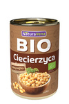 Bio csicseriborsó konzerv 400 g – Naturavena