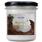 Csokoládés brownie szójagyertya, 300 ml – Your Candle