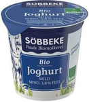 BIO 3,8% zsírtartalmú natúr joghurt 150 g – Sobbeke