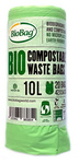 Bio- és vegyes hulladékgyűjtő zsákok 10 l 20 db. (komposztálható és biológiailag lebomló) - BIOBAG