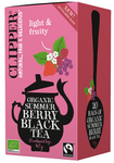 Fair Trade fekete tea fekete ribizlivel, málnával és eperrel Bio (20 x 2 g) 40 g