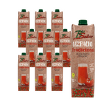 KÉSZLET 10 x Gazpacho (spanyol zöldségleves) BIO 1 l