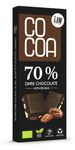 70%-os étcsokoládé pekándióval bio 40 g - COCOA