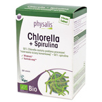 Chlorella + Spirulina étrend-kiegészítő BIO 200 tabletta - Physalis