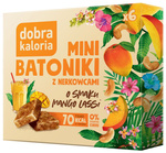 Dobra Kaloria mangó lassi ízű kesudiós mini szeletek, hozzáadott cukor nélkül (6 x 17 g) 102 g
