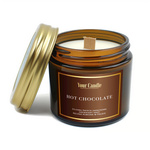 Your Candle – Hot Chocolate illatú fa kanócos szója gyertya 120 ml