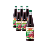 KÉSZLET 6 x Savanyított céklalé gyömbérrel Bio Demeter gyümölcslé 700 ml Voelkel