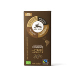 BIO étcsokoládé Fair Trade kávéval, gluténmentes, 50 g – Alce Nero