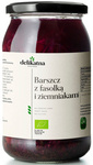 ZUPA UKRAINIAN BARBECA FASOLKA ÉS ZIEGNIAK BIO 900 ml - DELICATNA