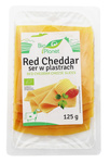 BIO Szeletelt vörös cheddar sajt 125 g – Bio Planet