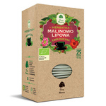 Hárs-málna tea BIO (25 x 2,5 g) 62,5 g - Dary Natury