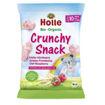 Holle BIO Málna-banán kukorica-zab falatkák, hozzáadott cukor nélkül, gluténmentes 30 g