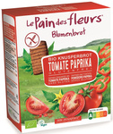 Bio paradicsomos-paprikás gluténmentes ropogós kenyér 150 g – Le Pain des Fleurs