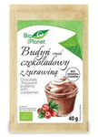 BIO Csokoládé ízű puding áfonyával 40 g – Bio Planet