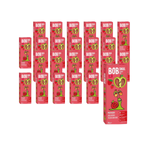 KÉSZLET 24 x Alma és eper gyümölcsös snack hozzáadott cukor nélkül 30 g