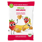 Banános-epres kukorica puffancs 1 éves kortól BIO 30 g – Freche Freunde