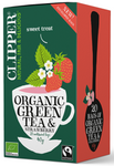 Fair trade zöld tea eperrel BIO (20 x 2 g) 40 g