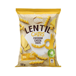 Cheddar sajt ízesítésű vörös lencse chips 100 g