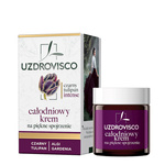 Ránctalanító szemránckrém nappalra és éjszakára 25 ml - UZDROVISCO (INTENSE BLACK TULIPAN)