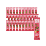 KÉSZLET 30 x Alma és eper snack hozzáadott cukor nélkül 14 g