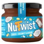Csokoládé-karamell szelet ízű mogyorókrém pirított földimogyoró darabokkal 250 g – Nutwist