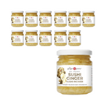 KÉSZLET 12 x Pácolt gyömbér sushi bio 190 g (118 g)