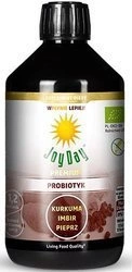 Étrend-kiegészítő probiotikus ital koncentrátum kurkuma gyömbér bors gluténmentes BIO 500 ml