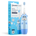 Szónikus gyermekfogkefe ca910 kék zsiráf - nordics expert - Nordics
