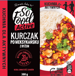 Mexikói csirke rizzsel 380 g - SO FOOD (Aktív)