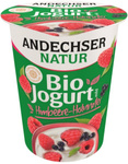 Andechser BIO Málna-Fekete Bodza Joghurt 3,8% zsírtartalmú 400 g