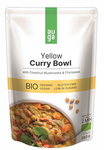 Sárga curry étel barna gombával és csicseriborsóval gluténmentes BIO 283 g