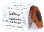 Gluténmentes zabkeksz csokoládéval 150 g - Łakoć Warszawski – Baton Warszawski