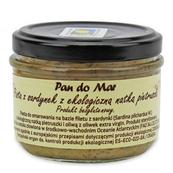 Szardíniapaszta BIO petrezselyemmel gluténmentes 125 g (üveg) - Pan Do Mar