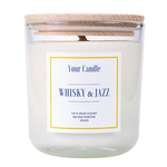 Whisky &amp; Jazz szója gyertya 210ml - Your Candle