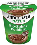 Csokoládépuding 10% zsírtartalmú bio 150 g – Andechser
