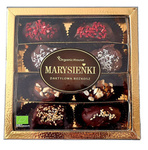 Medjool Dates Covered in Dark Chocolate with Filling and Sprinkles Gluténmentes Bio 210 G - Organichouse (Marysieńki) (Szezonális termék)