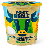 Mozzarella di Bufala BIO 125 g – Ponte Reale