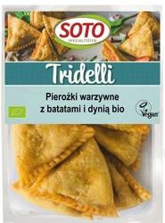 Tridelli vegán zöldséges ravioli jamgyökérrel és sütőtökkel BIO 180 g