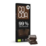 Étcsokoládé 99 % bio 40 g - COCOA