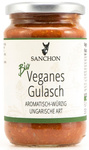 Vegán gulyás borsó- és lóbabfehérje-kockával Bio 330 ml – Sanchon
